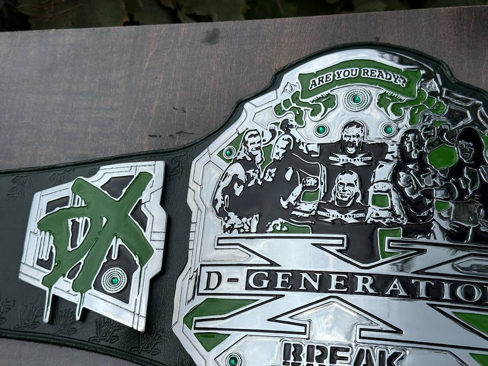 D-Generation X Wrestling Championship replica belt, photo 5
