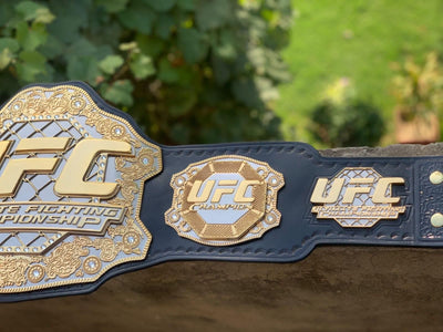 ufc championship belt