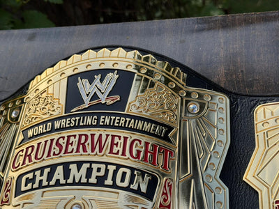 WWE CRUISER WEIGHT CHAMPIONSHIP BELT CNC ZINC