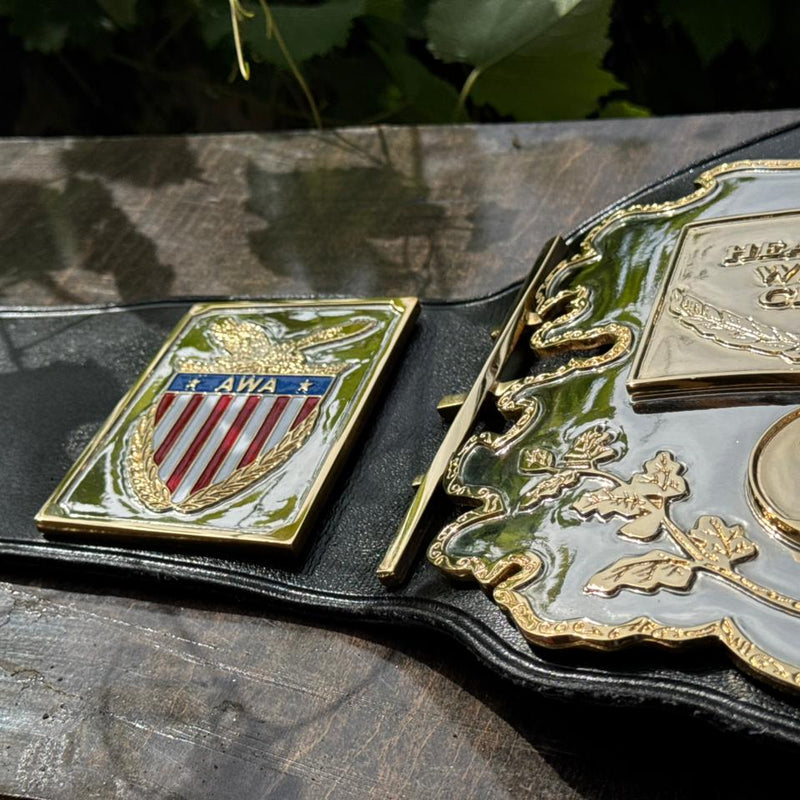 AWA WORLD HEAVY WEIGHT WRESTLING CHAMPION BELT