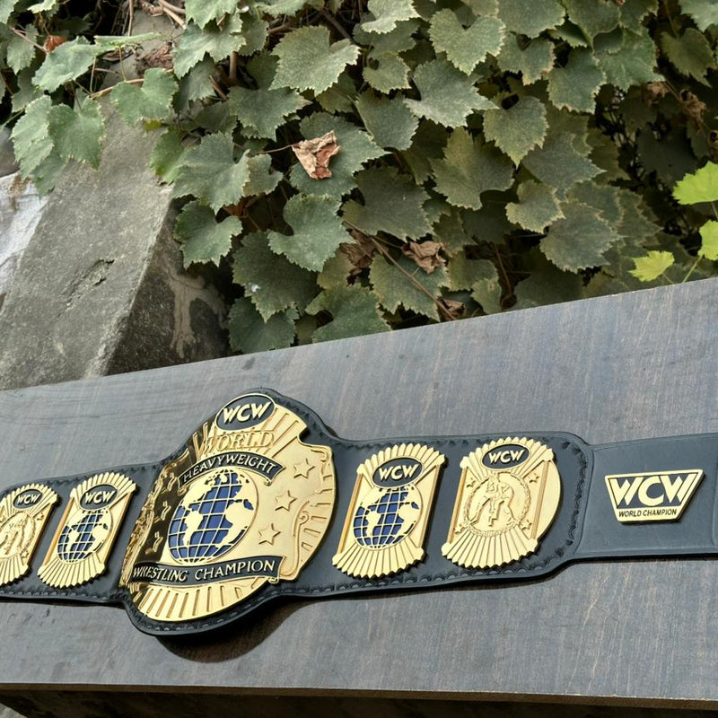 WCW WORLD HEAVYWEIGHT WRESTLING CHAMPION BELT