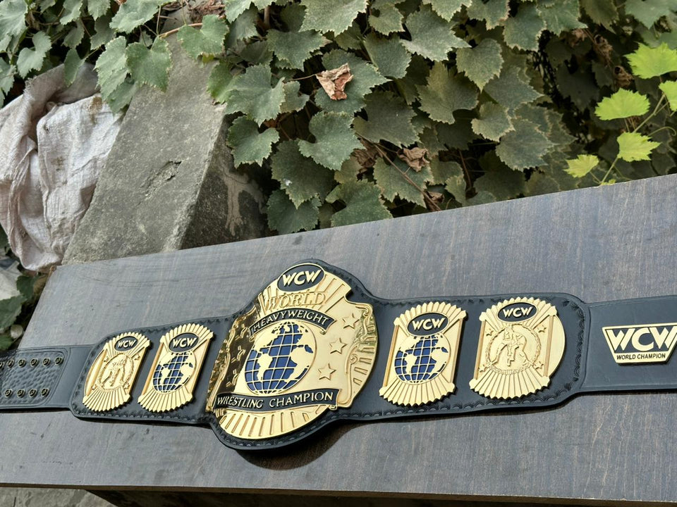 WCW World Heavyweight Championship replica belt, photo 3