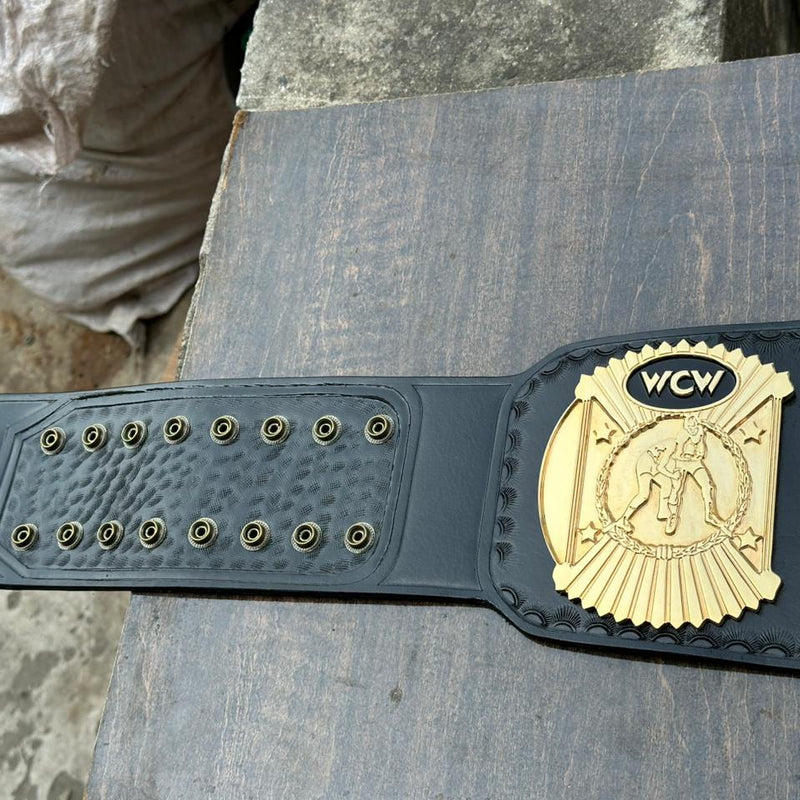 WCW WORLD HEAVYWEIGHT WRESTLING CHAMPION BELT