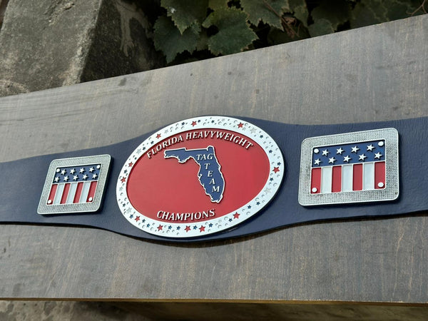 FLORIDA HEAVYWEIGHT TAG TEAM CHAMPIONS BELT