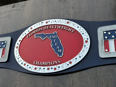 FLORIDA HEAVYWEIGHT TAG TEAM CHAMPIONS BELT