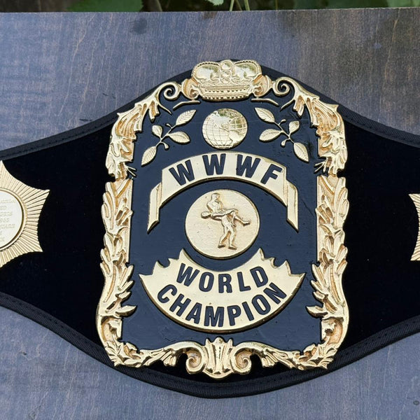 WWF WORLD CHAMPION CASTED BELT