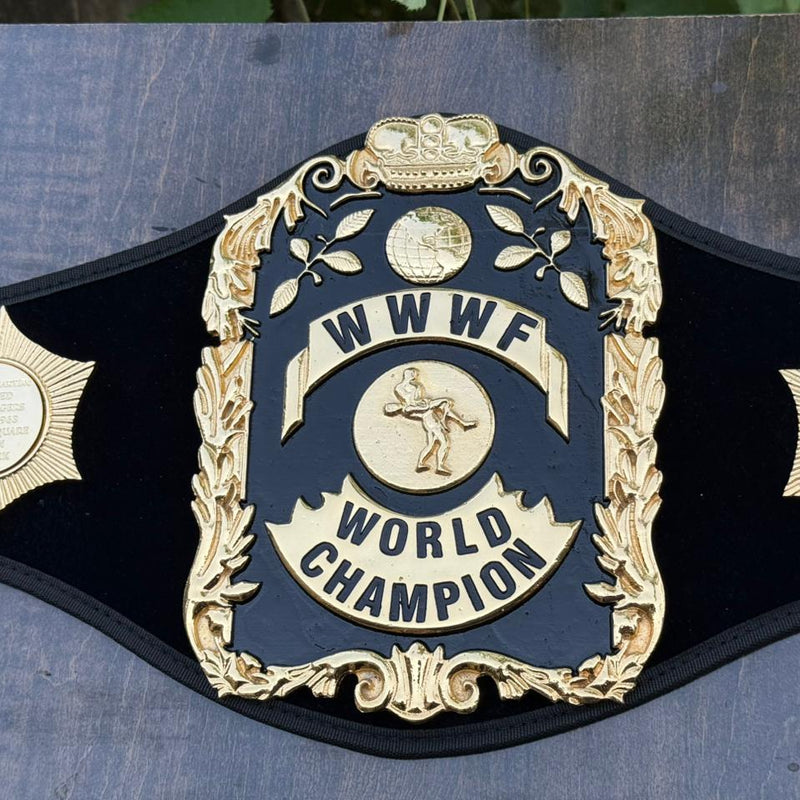 WWF WORLD CHAMPION CASTED BELT