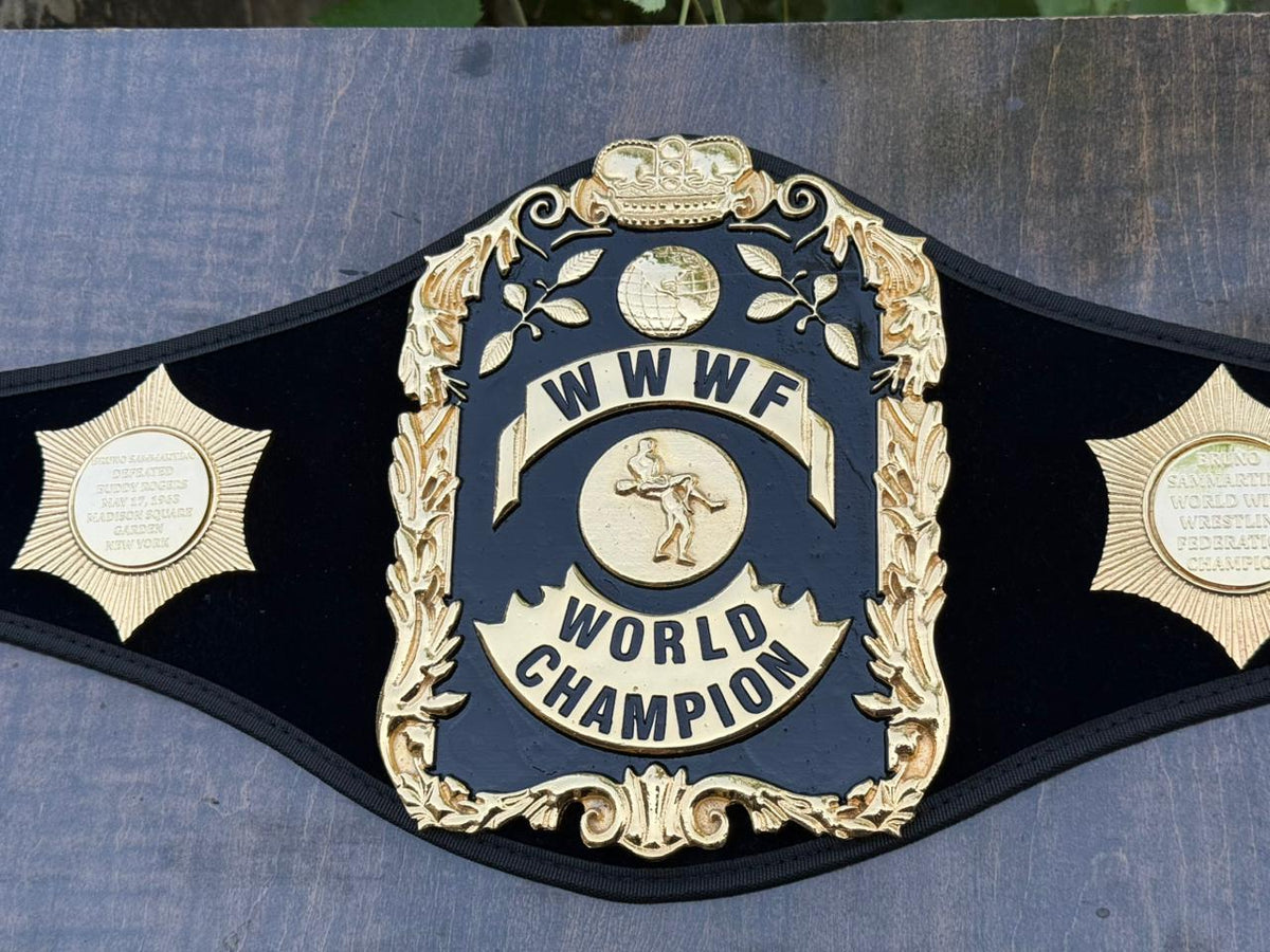 WWF WORLD CHAMPION CASTED BELT