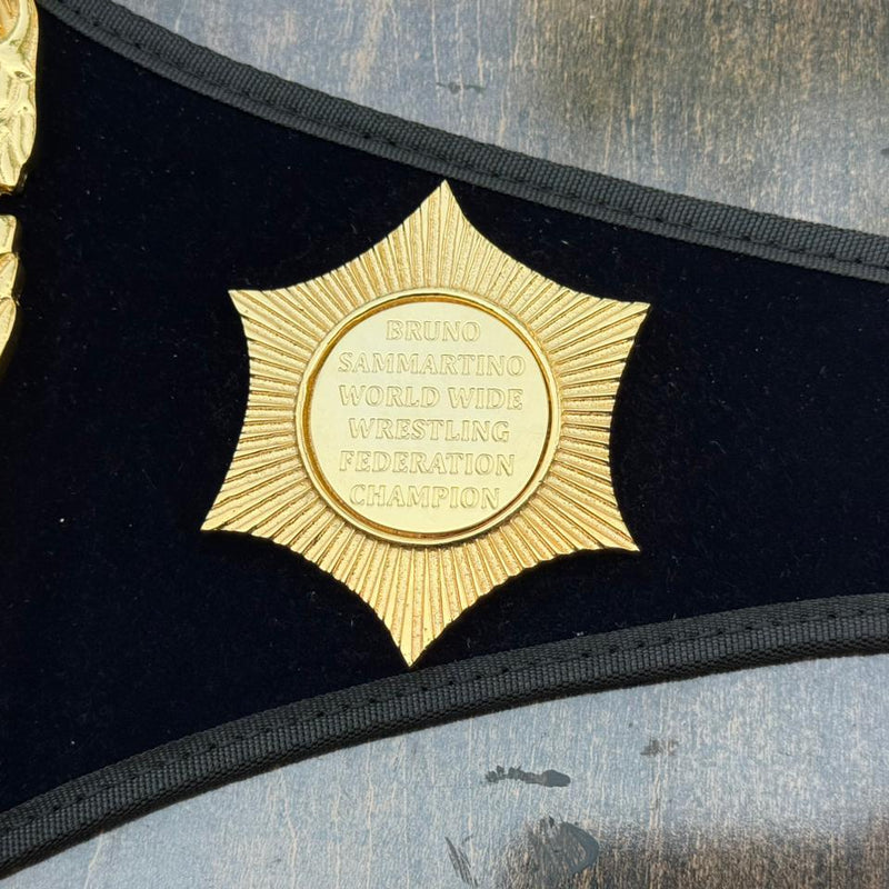 WWF WORLD CHAMPION CASTED BELT