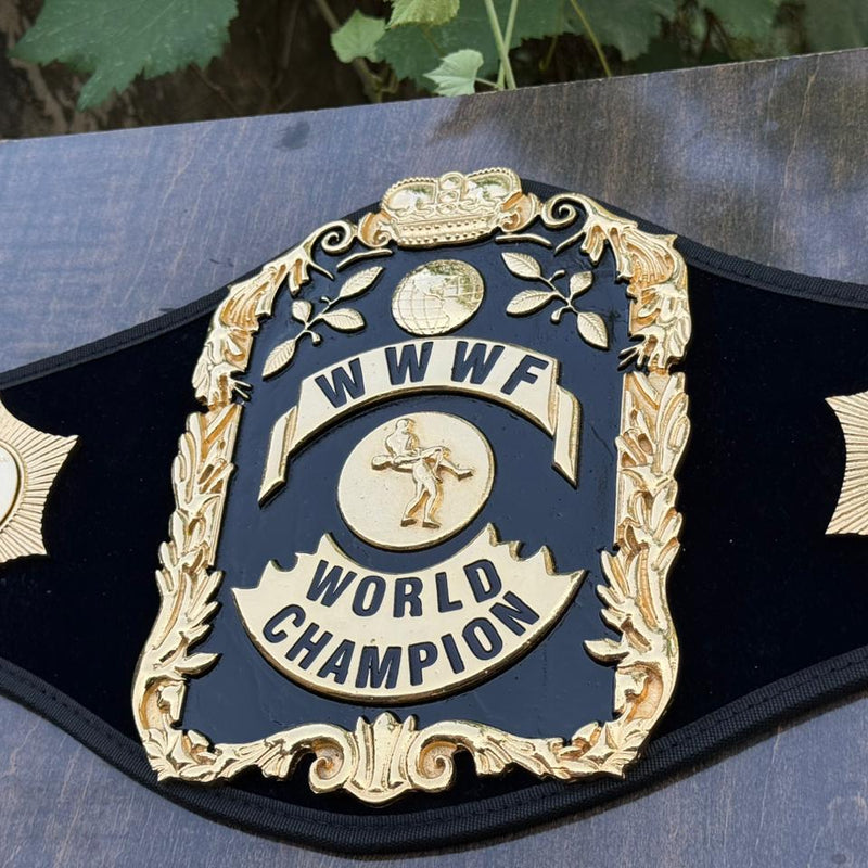 WWF WORLD CHAMPION CASTED BELT