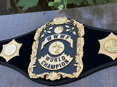 WWF WORLD CHAMPION CASTED BELT