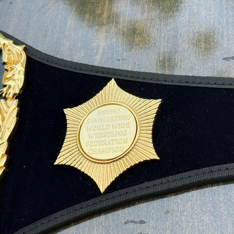 WWF WORLD CHAMPION CASTED BELT