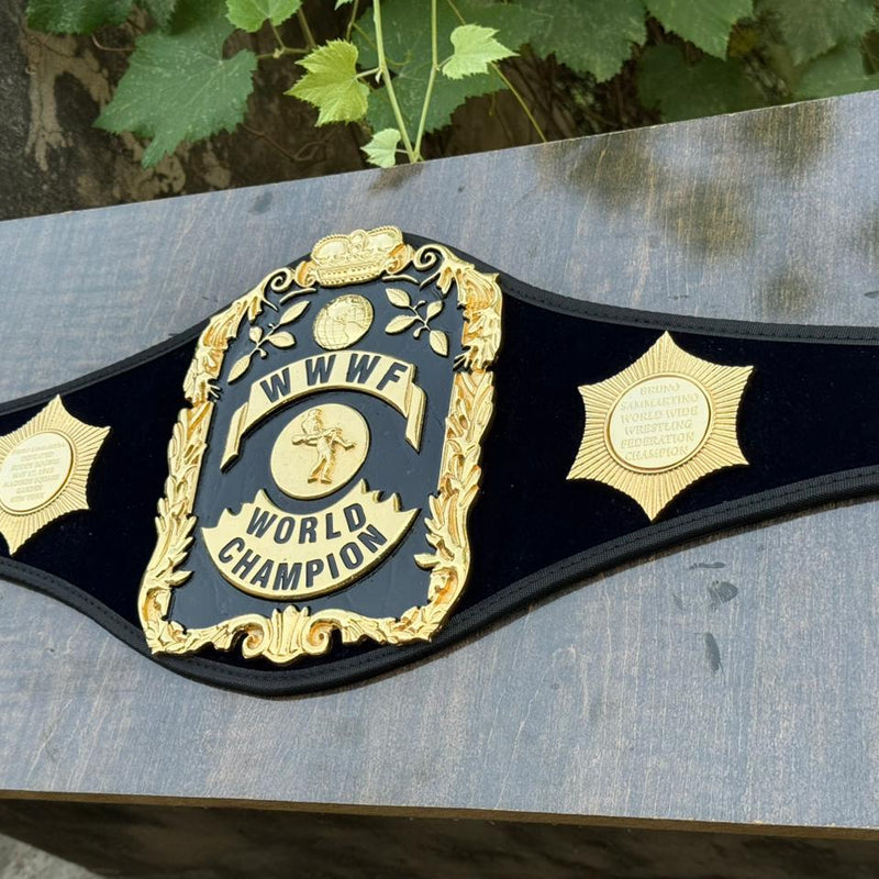 WWF WORLD CHAMPION CASTED BELT