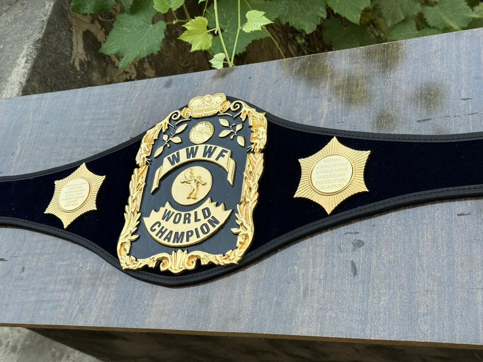 WWWF Bruno Sammartino World Champion replica belt, photo 10
