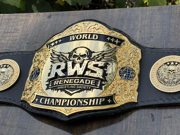 Customized Championship Belt (get your belt customized)