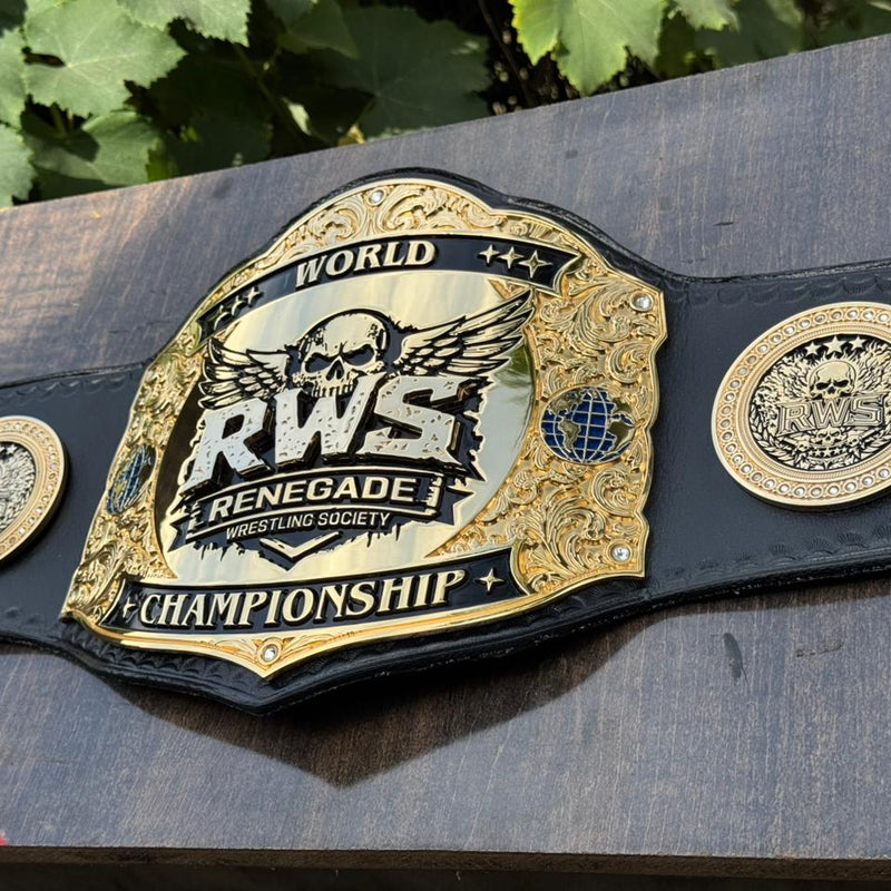 Customized Championship Belt (get your belt customized)