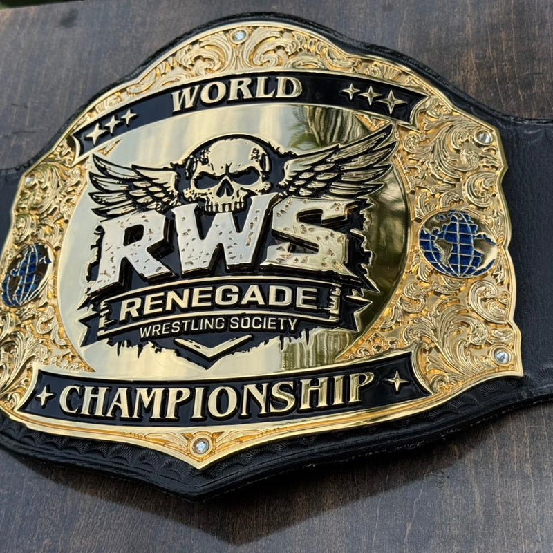 Customized Championship Belt (get your belt customized)
