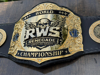 Customized Championship Belt (get your belt customized)