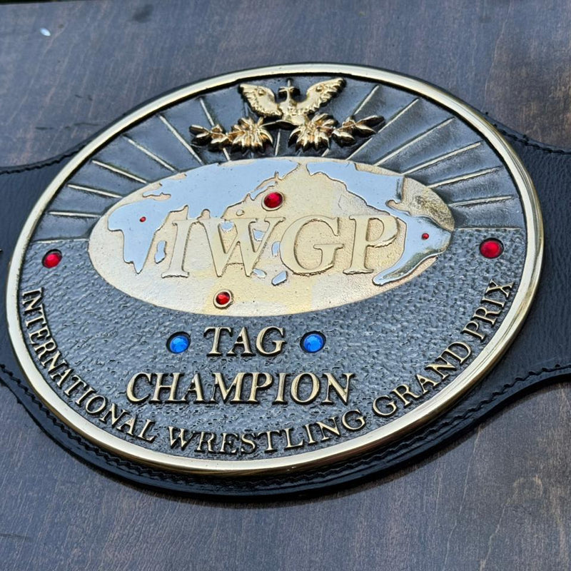 IWGP TAG TEAM INTERNATIONAL GRAD PRIX WRESTLING CHAMPION BELT