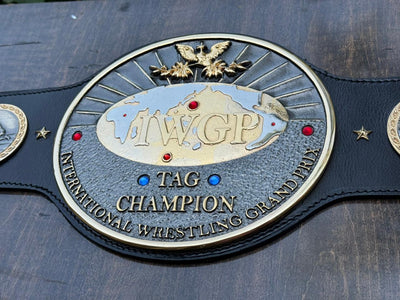 IWGP TAG TEAM INTERNATIONAL GRAD PRIX WRESTLING CHAMPION BELT