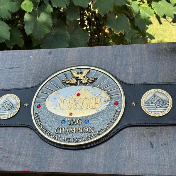 IWGP TAG TEAM INTERNATIONAL GRAD PRIX WRESTLING CHAMPION BELT